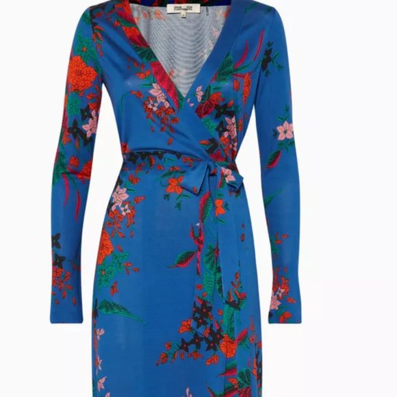 Diane Von Furstenberg New Julian maxi Wrap - Picture 2 of 4